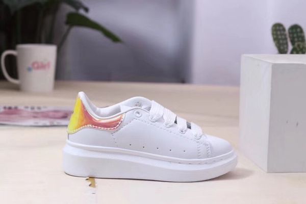 

luxury shoes infant blanche platform kids running shoes black leather sneakers avant garde outdoor sports shoes toddler boy & girl trainers