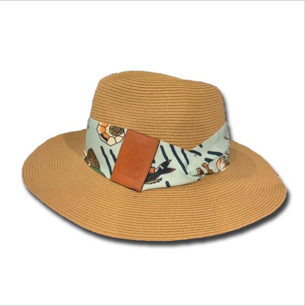 

20 lafite 20 spring/summer day blue strap-strap hat wide edge sun shade sun protection uv fisherman hat straw for lady, Blue;gray