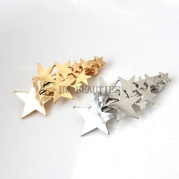 

200pcs/lot fashion women's girl five-pointed star hair clip hair accessories wholesale ing