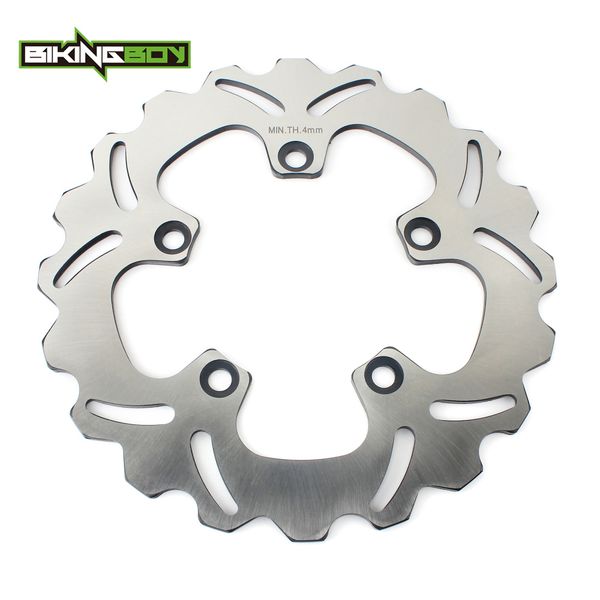 

bikingboy rear brake disc rotor disk for yamaha fz 600 04-08 fz6 s2 / fazer abs mt-03 660 06-11 fz1 1000 fazer 06-12 / abs 07-14