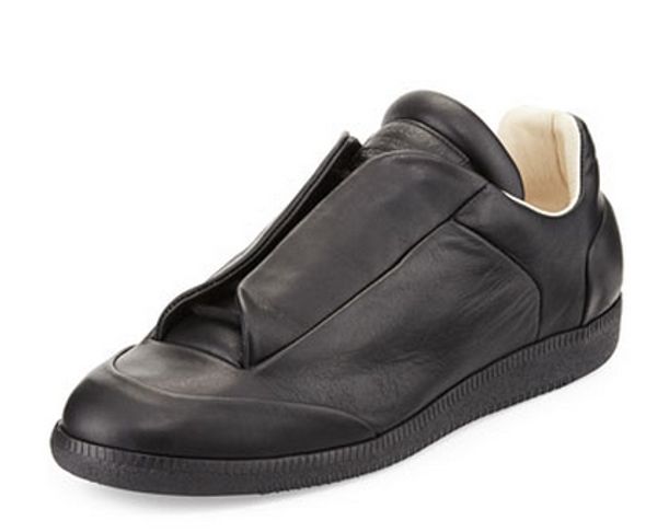

men casual shoes new men's solid color lace flat shoes to help low fashion star models sports boot ing, Black