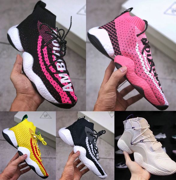 

Pharrell x Crazy BYW амбиции розовый мужчины баскетбол обувь амбиции розовый черный кроссовки скейтборд Fly Line Zapatos тренер обуви