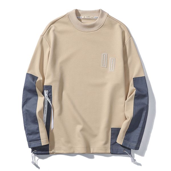 Heißer Stil-2019 Herbst beliebter Logo-Pullover männliche koreanische Version lockerer runder Kragen Modekleidung super Feuermantel im Frühlings- und Herbststil