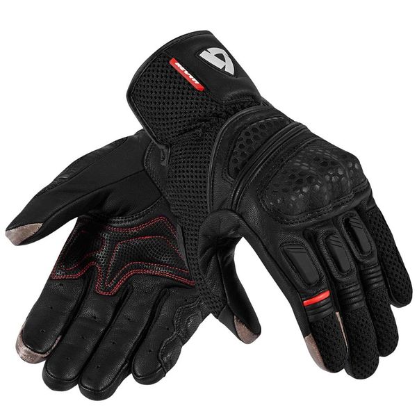 

dirt 2 motorcycle leather gloves knight locomotive gloves hard case race car riding shatter-resistant breathable anti-slip, Black