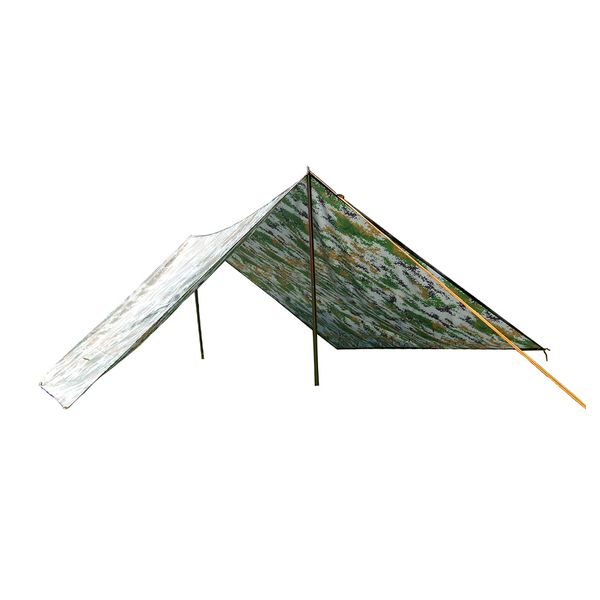 

portable camo waterproof army basha tent tarp canopy rain cover camping shelter