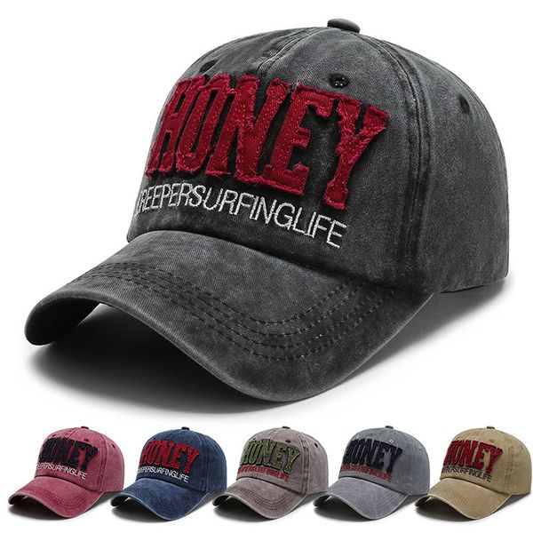 

письмо мужская дизайнер открытый мыть деним бейсбол и wo свободного покроя шляпа солнца летом шляпу, Blue;gray