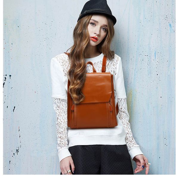 

fashion women backpack schoolbag student backpack style leather female backpacks for teenage girls rucksack