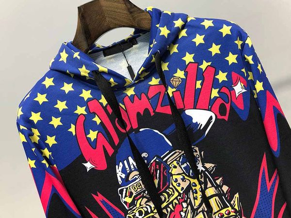 

tide brand man hoodie dg hoodies designer street hip hop sweater dolce boutique gabbana classic selling pullover couple sweatshirt, Black