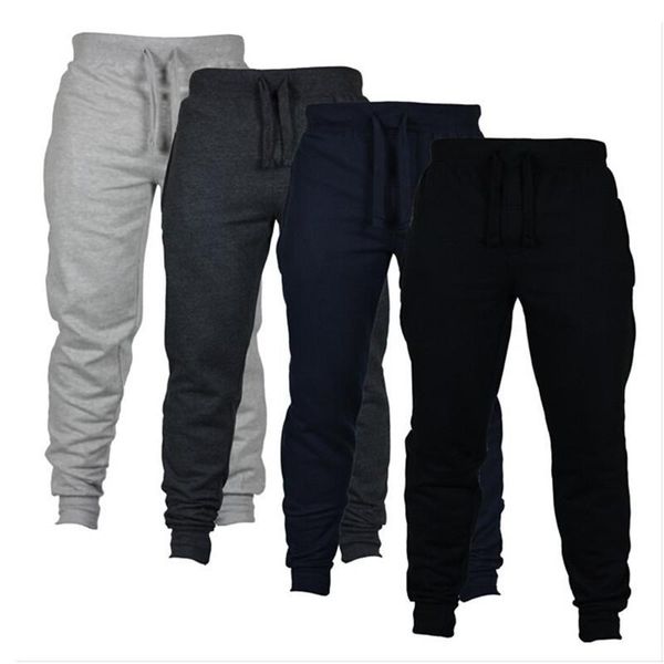 

casual jogger pants chinos skinny joggers camouflage men new fashion harem pants long solid color pants men trousers mens clothing, Black