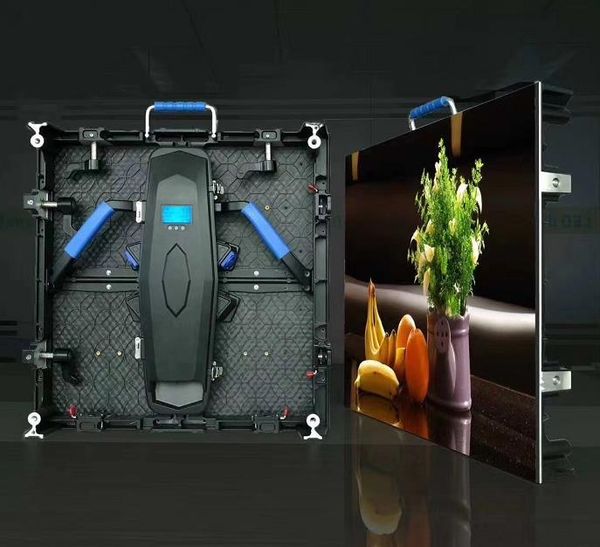 

индивидуальный p3.91 открытого 500 * 500 * 80 мм жесткого проката ссылки led дисплей видеостена stage led