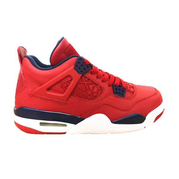 

4 fiba red 4s basketball shoes factory version mens new 2019 sneakers with box