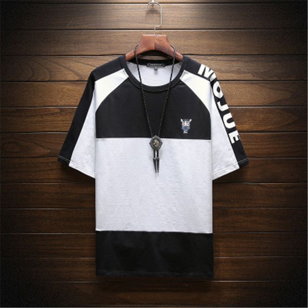 

designer men's t-shirts apparel europe and the united states the world's high-quality printing is very perfect head there men&#03, White;black