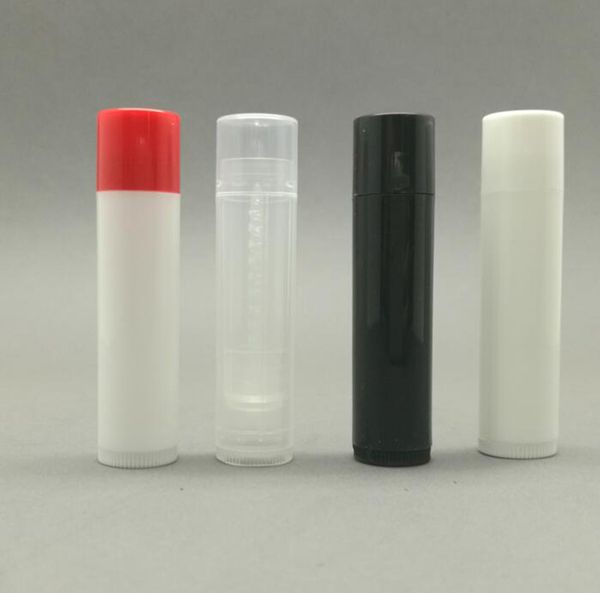 

4.2g plastic lipstick tube refillable bottles empty lip balm tube cosmetic packing bottles