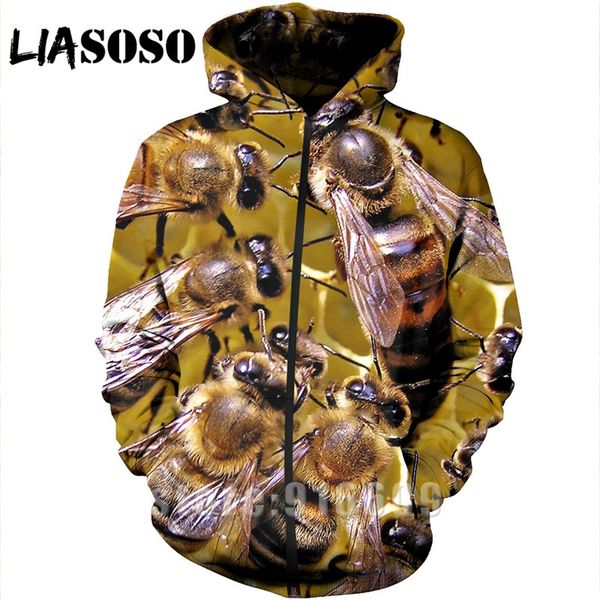 

hoodie 3d print homme rock men animal bee rose women streetwear harajuku sweatshirt shirt zipper anime long sleeve hoodies a221, Black
