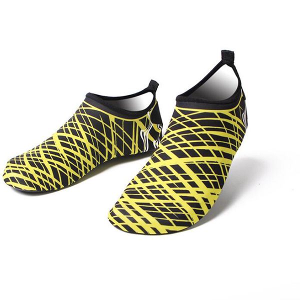 

goexplore 2018 men woman beach summer outdoor wading shoes swimming slipper on surf quick-drying aqua shoes striped water