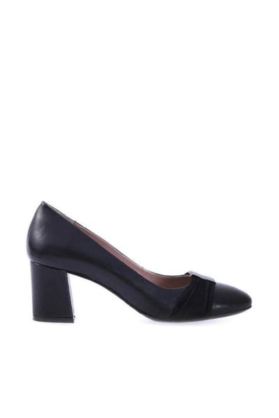 

derimod genuine leather black women 's high-heeled shoes