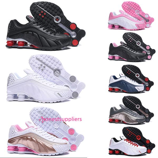 

og r4 301 men running shoes women triple white black pink red mens trainers tennis sports sneakers size 36-46