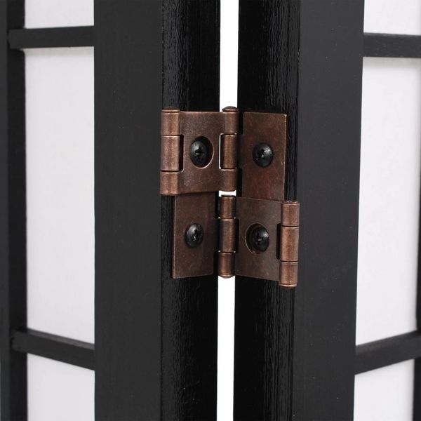 

partition partition 3 panels japanese style 120x170 cm black garden sets