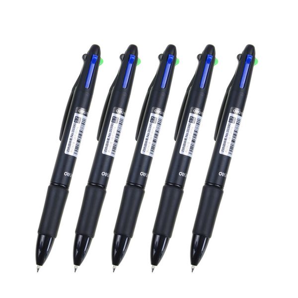 

multicolor pen тонкость 4 в 1 красочные выдвижной шариковой ручки, многофункциональная ручка (0.7mm, Blue;orange