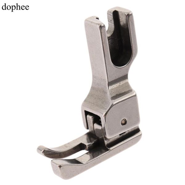 

dophee 1pc presser foot 1.6mm-9.5mm industrial sewing machine full steel right wide presser foot for brother artisan, Black