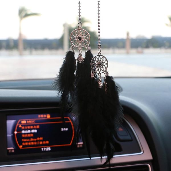 

car ornaments novelty pendant dream catcher handmade car hanging decor dream catcher feather ornament 8 style hanging