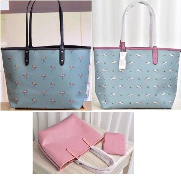 

Cla ic de ign big capacity pvc double face hopping bag hark tote bag for women firebird handbag mother on hopping tote many de ign