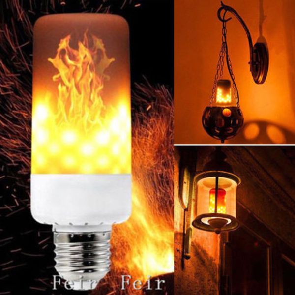 

e27 led flicker flame light bulb simulated burn fire effect festival home decor