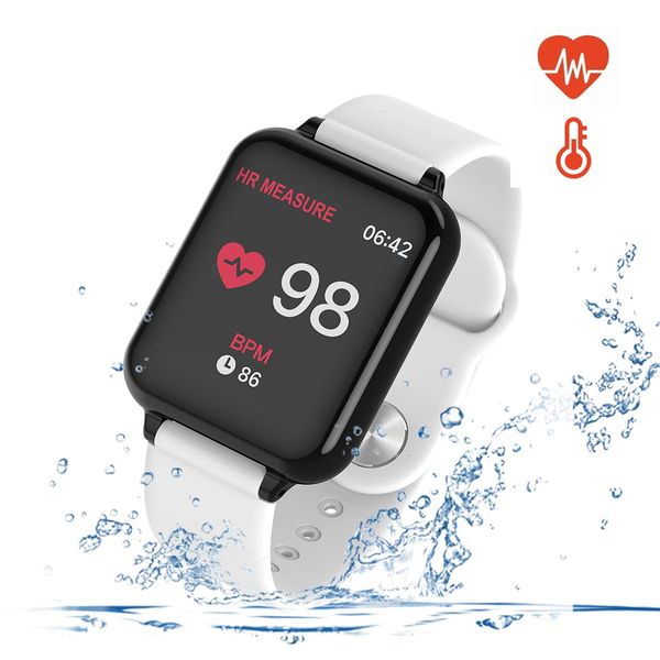 Смотреть iOS Android Smart Bracelet телефоны Sport Watch Smart Wwatch IP67 Водонепроницаемые фейс -трекер для наружных часов