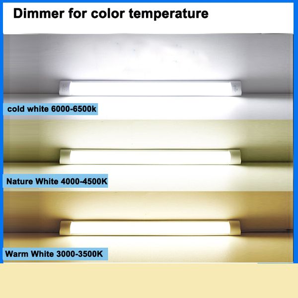 

dimmer led tube light 4ft 120cm 1200mm 36w changeable purified fixture lamp 110v 220v smd2835 batten led lamp quality