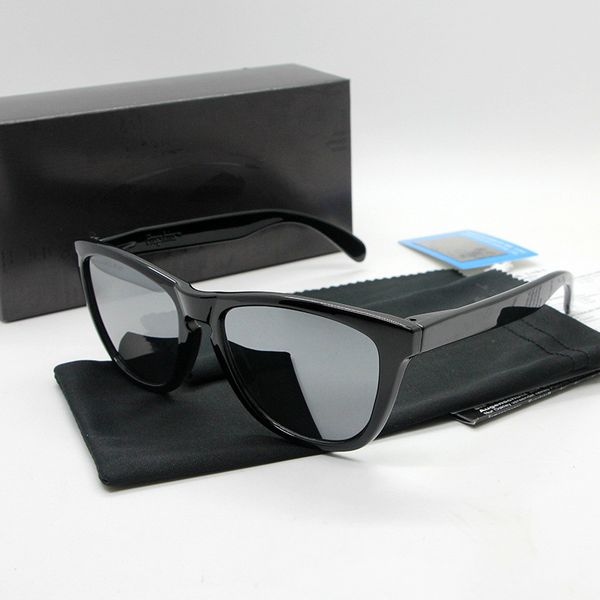 

frog polarized new sunglasses sport outdoor cycling shades men's classic driving fishing sunglasses, White;black