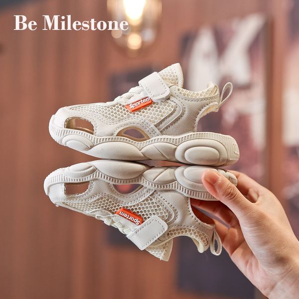 

fashion trend boy mesh breathable anti-collision spring summer casual sports shoes children's shoes light white black