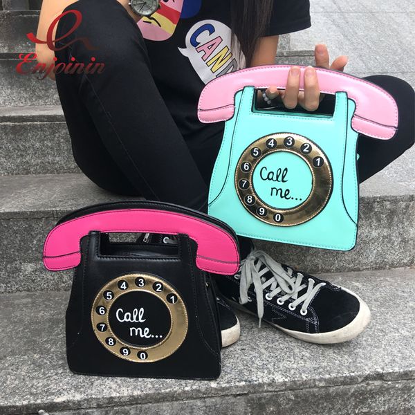 

wholesale- funny personality fashion phone shape letters ladies pu leather handbag chain shoulder bag flap crossbody messenger bag purse