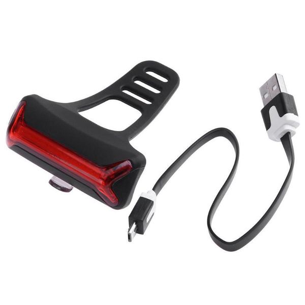 

bicycle light taillight waterproof usb charging cob mountain bike taillight high light warning night riding bicycle accessories