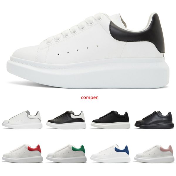 

2020 мод Ѭокои дизайнеѬ обђви плаоѬма кѬоовки дл мђжин, женин еѬной бело