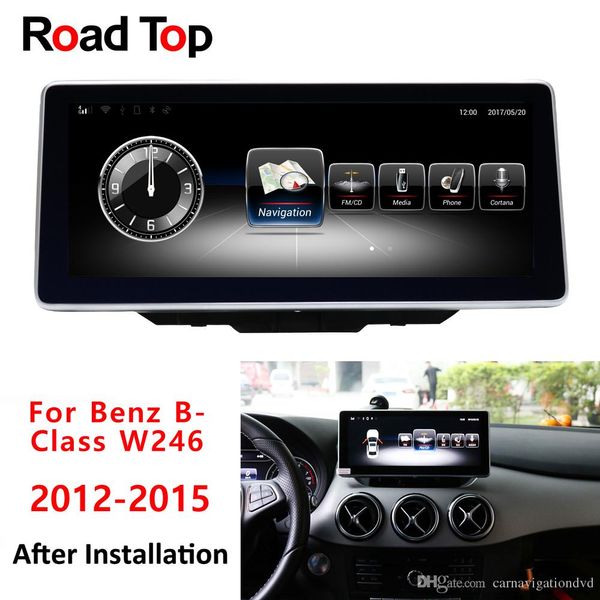 

10.25" android 8.1 car radio gps navigation bluetooth wifi head unit screen for mercedes benz b class 2012-2015 b160 b180 b200 b220 cdi