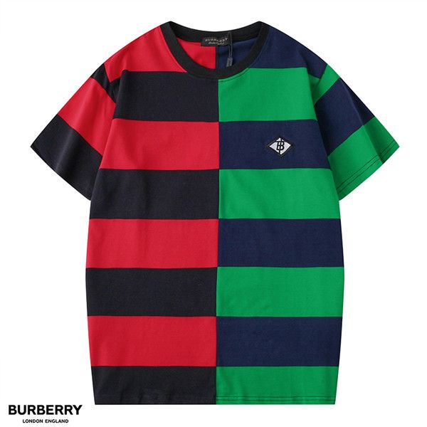 

brand men's t-shirts fashion men's designer short sleeve printed letter pattern cotton t-shirt, White;black