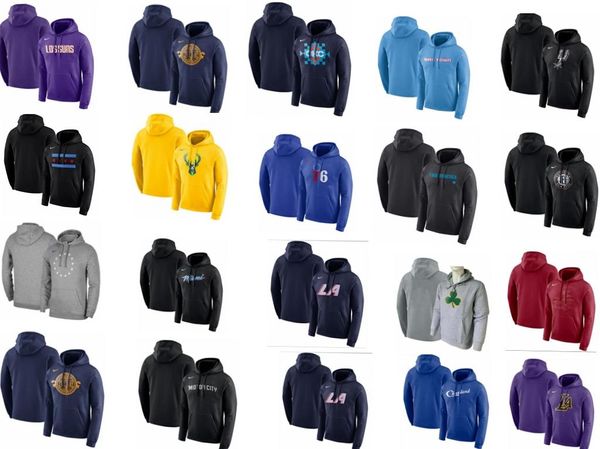 

2020 men's outdoor sportswear 20 basketball team tribute casual warm-up wear jumper, Blue;black