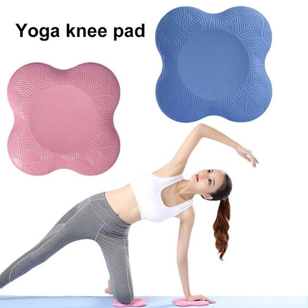 

yoga knee elbow hand support pad fitness exercise cushion non-slip mat a circular space is provided at the center of the