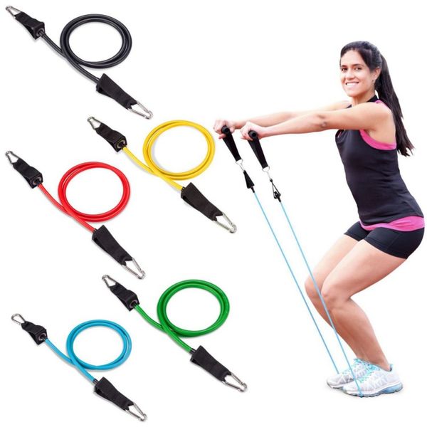 

11pcs/set yoga fitness pull rope exercises resistance bands latex tubes pedal workout body training accessories in stocks new