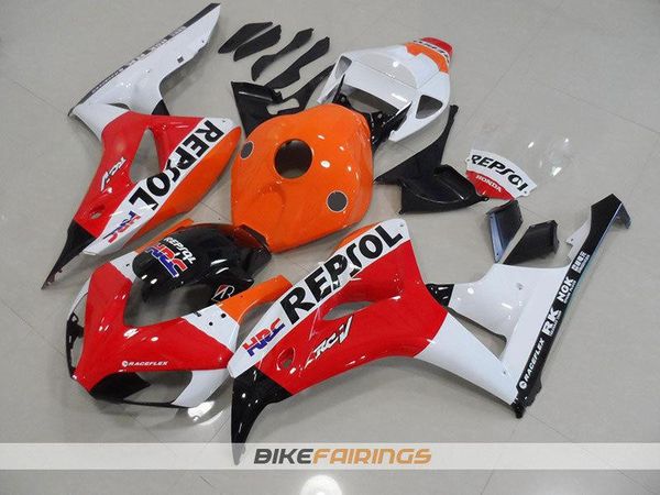 

новый комплект обтекателя abs впрыска, подходящий для honda cbr 1000rr cbr1000 rr 06 07 кузов cbr1000rr 06 07 cbr 1000 rr 2006 2007 repsol h