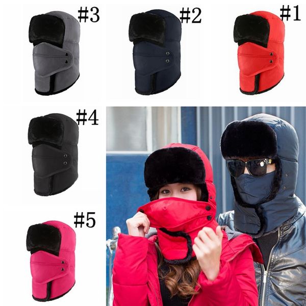 

fashion winter warm hats outdoor thermal hood neck ear warmer skiing beanie cap camping hiking wind ser mask an2975