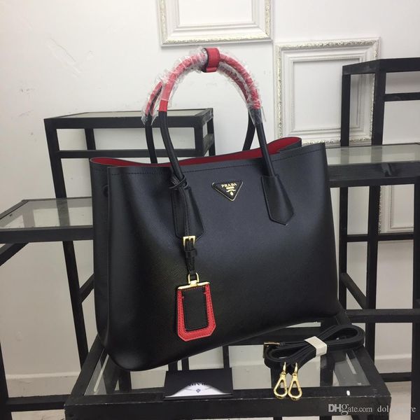 

designer luxury handbags purses prada cacao white peonia leather handbag fashion women shopping bag high quality