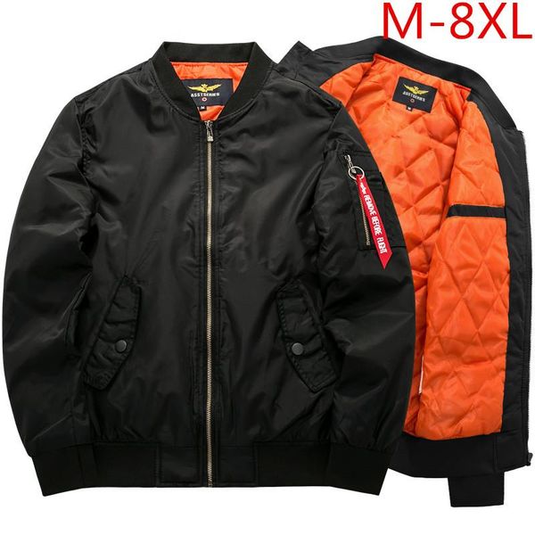 

deisgner men fashions bomber jacket motorcycle black army green fleece jackets pilot casual coat plus size 4xl 5xl 6xl 7xl 8xl, Black;brown