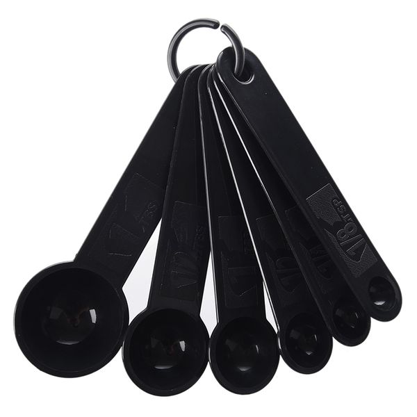 

1 set 6 pcs 1/8 tsp-1 tbs plastic scoops