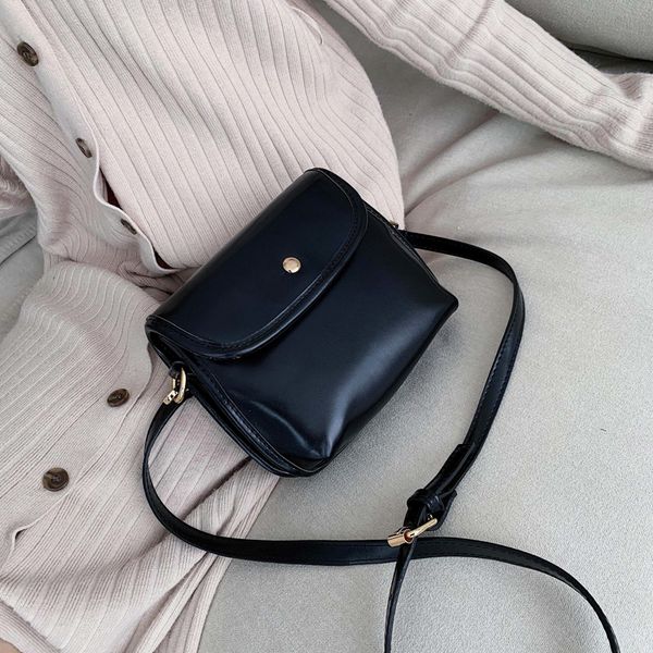 

bxx sac / 2019 fashion autumn winter luxury women's handbags designer wild retro solid color shoulder crossbody bag zf351