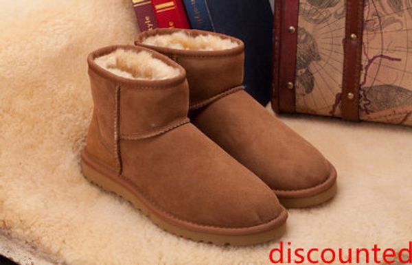 

winter snow boots wgg classic ladies warm mini boots christmas lady minis shoes chestnut chocolate gray black sale