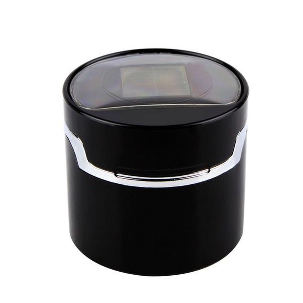 

universal car mounted ashtray fireproof abs solar led light portable automobile ashtray auto interior accessories