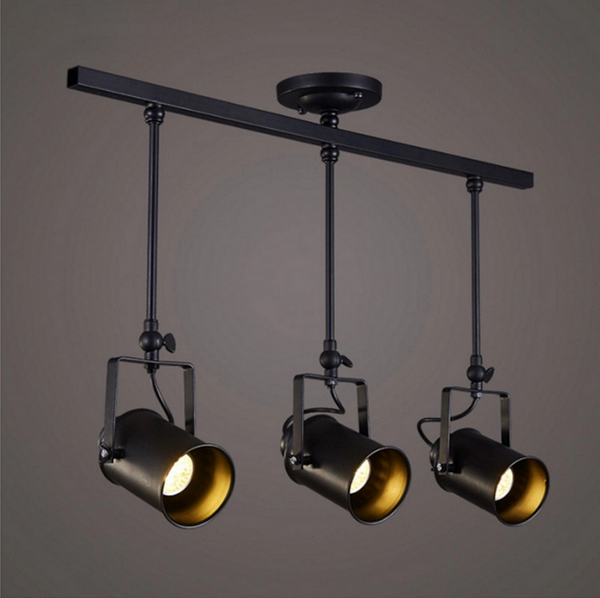

fashion shop decorative black track modern metal pendant spot light