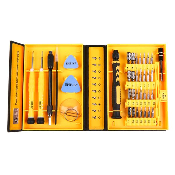 

professional 38 in 1 screwdriver set alloy steel material repair tools kit precision for cell phone for iphone notebook