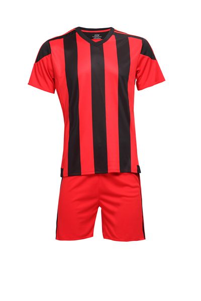 

men blank double-sided football team uniforms kits sports clothes tracksuits personality customized football sets with shorts c07-02, Blue;black